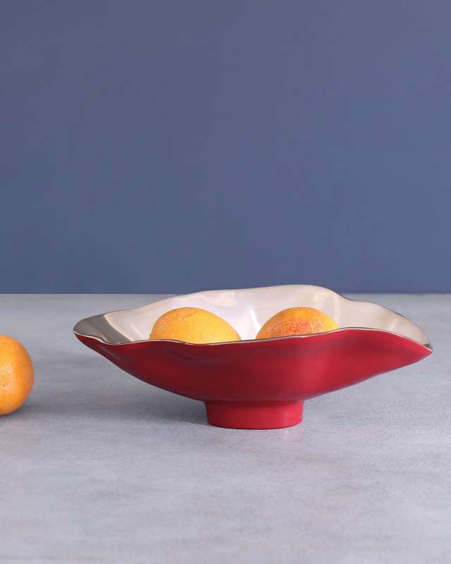 THANNI Maia Small Oval Bowl with Spoon